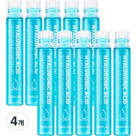 Farmstay Hyaluronic Acid Super Aqua Hair Filler 10-pack, 13ml, 4 pieces / 팜스테이 히아루론산 슈퍼 아쿠아 헤어 필러 10개입, 13ml, 4개