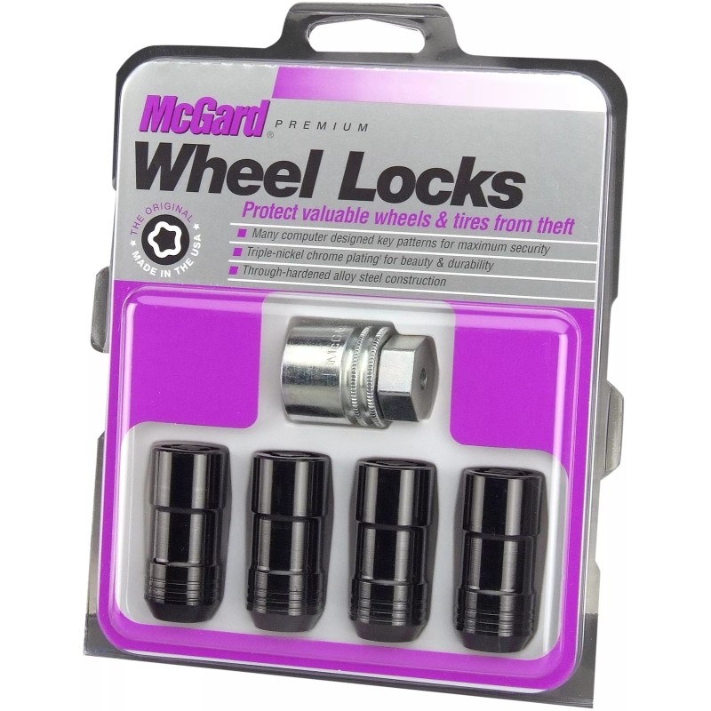 McGard 14x15 Cone Seat Wheel Lock Set with Key M14x15