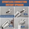Universal Bathtub Tub Spout with Diverter, Fits 1/2" Slip-Fit Copper