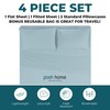 Posh Home Jersey Knit Sheet Set – 4-Piece Jersey Bed