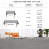 Deconovo Soft Rectangle Table Cover Wipe Clean Durable Table Cloth