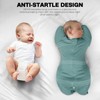 MEXXI Swaddle Baby Sleep Sack With Arms Up, 2 Pack