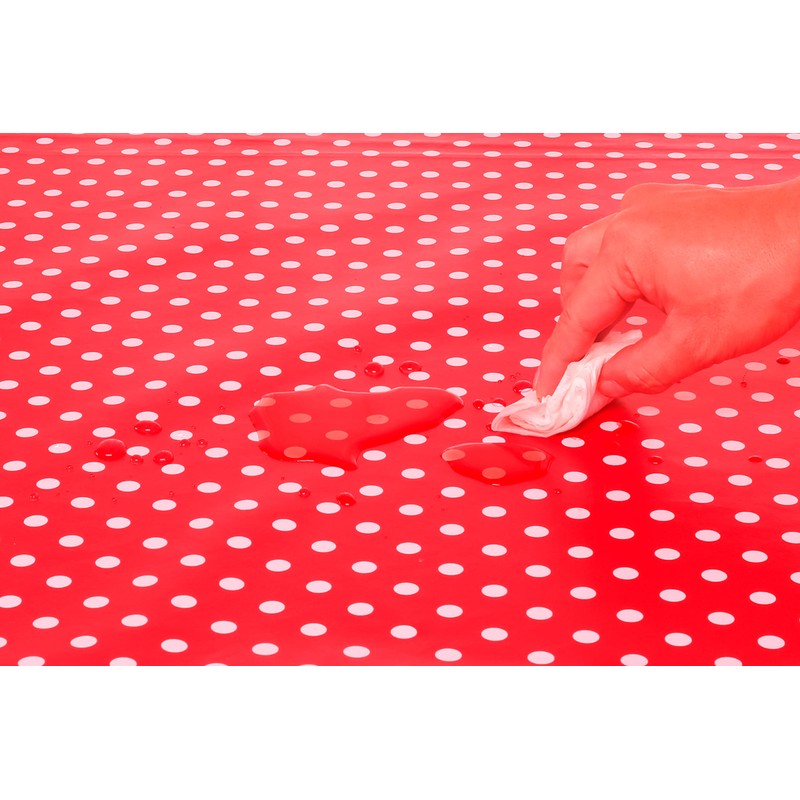 Home Direct Round Oilcloth PVC Wipe Clean Tablecloth 140cm 55"