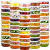 Dipoo 60 Sets (120-Piece) Deli Containers with Lids 8 oz,