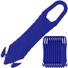 OLFA 238BBL-10P Kaikorn Unpacking Cutter, 10 Pieces, Blue, Stainless Steel