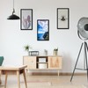 MENNTHUI 7x14 Black Picture Frame, Tabletop and Wall Mounting Horizontally