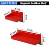 AIRTOON Magnetic Toolbox Tray Set, 4-Piece Magnetic Tool Box Holder,