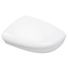 Side Mirror Cover Exterior Rearview Mirror Cover Cap Unpainted White
