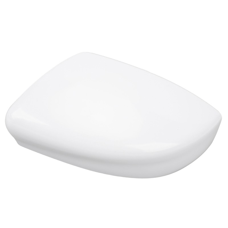 Side Mirror Cover Exterior Rearview Mirror Cover Cap Unpainted White