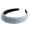 SXQLYH Headband Padded Wide, Polka Dot Fabric Headband, Women's Headband