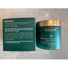 Deep Conditioning Hair Mask - Quad-Protein Repair Treatment for Dry Damaged Hair with Hydrolyzed Keratin & Collagen, Fights Frizz, 11 fl oz