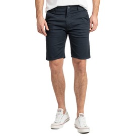 Rock Creek H-376 Men's Stretch Chino Shorts, navy