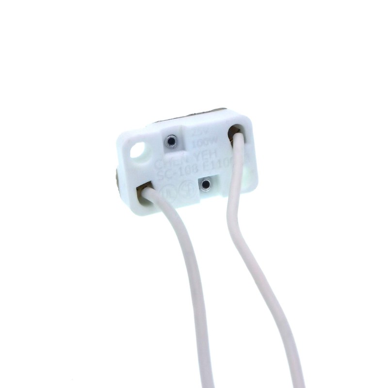 10pcs Glo-shine Mr16 Mr11 or G4 Socket,wire LED Halogen Lamp
