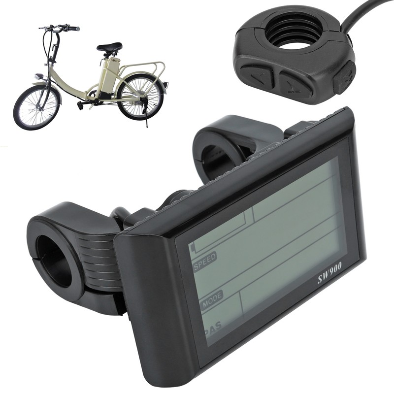 Electric Bike SW900 LCD Display 24V 36V 48V 60V Waterproof
