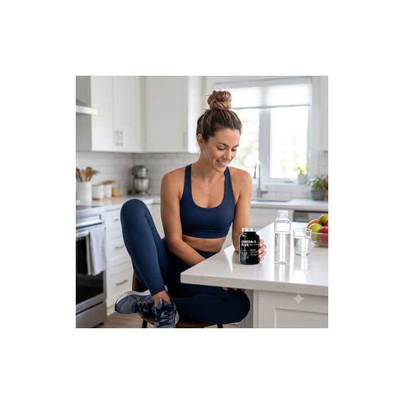 Omega 3 Plus 1000mg con 10mg Astaxantina EPA y DHA