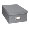 Photo Storage Box, Gray