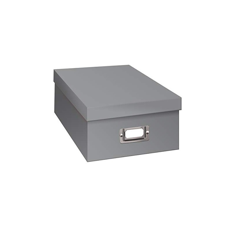 Photo Storage Box, Gray