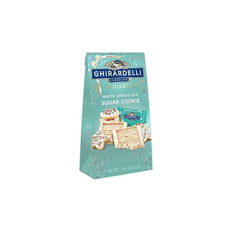 Ghirardelli White Chocolate Sugar Cookie, 3.7 Ounce