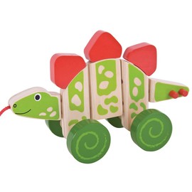 Bigjigs Toys Pull Along (Stegosaurus)