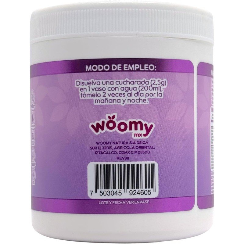 Myo & D-Chiro Inositol 40:1 en polvo 100 g Woomy