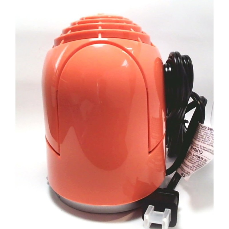 Vornado Flippi Fan Melon/Orange Two Speed V6 Personal Air Circulator