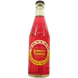Boylan Soda, Shirley Temple, 12 fl oz (12 Glass Bottles)