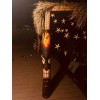5 Foot Tiki Totem Fire God Wood Mask Tropical Bar