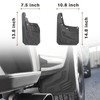 Muslogy for 2023+ Colorado Mud Flaps Without Fender Flare Front