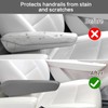 Pack of 2 Car Armrest Covers, Universal Front Seat Armrest