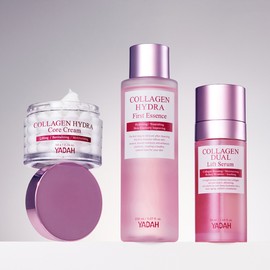 YADA elastic collagen full package 3 types (essence 150ml + serum 50ml + cream 50ml) / 야다 탄력 콜라겐 풀 패키지 3종(에센스 150ml+세럼 50ml+크림 50ml)