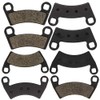 NICHE Brake Pad Kit for Polaris RZR 4 900 General