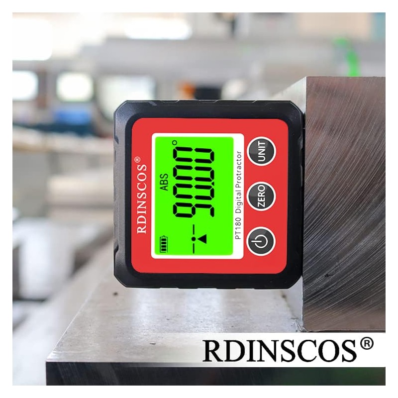 Digital LCD Protractor Inclinometer Spirit Level Inclinometer Magnetic Base Angle