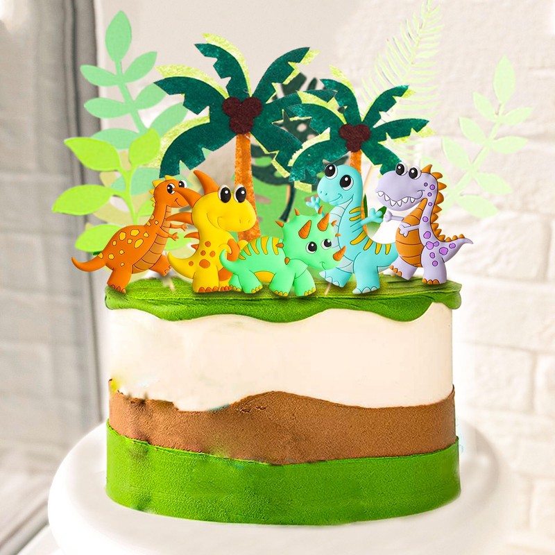 LaVenty - Decoración de tarta de dinosaurio, rugido de un