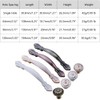 SagaSave 6 Pcs Vintage Cabinet Handles, Carved Drawer Pull Handles