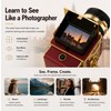 EJXHKNF Vintage Digital Camera, 64MP 2.7K Retro Point and Shoot