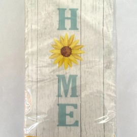 Nantucket Distributing Guest Towel Napkins Disposable 2 Ply Paper Dining Bathroom Sunflower Home 20 Ct