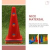 BESPORTBLE Plastic Agility Cones: 5Pcs 12.5 Inch Soccer Agility Training