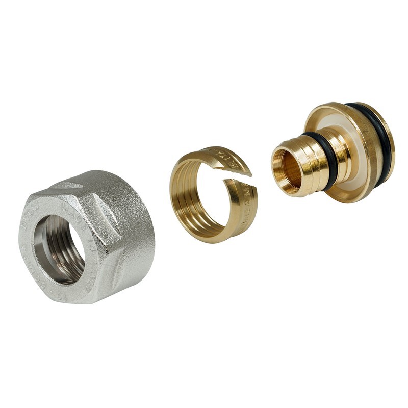 Compression Fitting 16 x 2 mm with Euro Cone 3/4