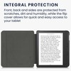 kwmobile Case Compatible with Tolino Vision 6 - Faux Leather