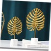 Ipetboom Golden Iron Monstera Leaf Ornament Large Artistic Desktop Decoration