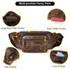 Genuine Leather Fanny Pack Well Made Durable Leather Waist Bag