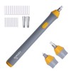 Tenwin Electric Eraser, Powerful, Erasable, Silent, Brush Shape, Replacement, 22