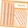 SHOWERORO 6pcs Chalk Pencils Drawing Pencils Highlight Chalk Erasers for