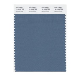 PANTONE Smart 18-4320X Color Swatch Card, Aegean Blue
