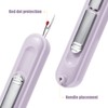 2pcs 2 in 1 Needle Threader Seam Ripper, Threading and