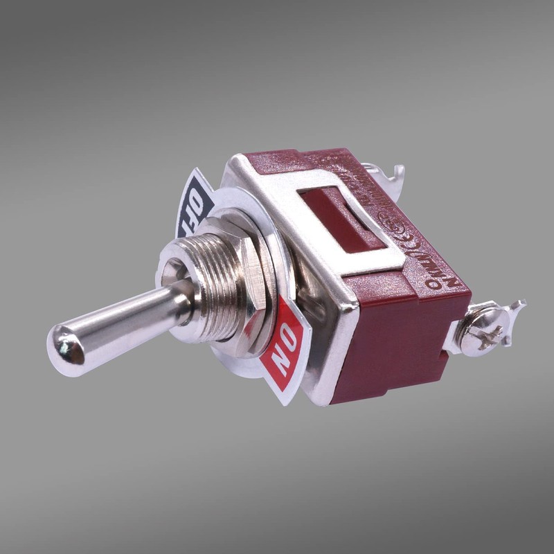 weideer 2Pcs Waterproof Toggle Switch 12V 30A ON/Off 2 pin