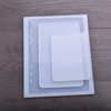 SEWACC 9piezas Molde De Silicona Para Libretas Molde Transparente De
