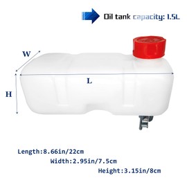 PLAIRC Auxiliary Oiler Kit - Working With Chainsaw Milling Attachment, Chainsaw Mill Winch Kit,Slabbing Ripping Sawmill,Chain Saw Milling Is The Perfect Combination