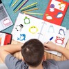 Pack of 24 Sticky Notes, Small Sticky Notes Children, Cute