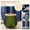 Zen’arôme Tony ätherisches Öldiffusor, Ultraschallaromatherapie Ultraschalldiffusor, USB -elektrische Parfümdiffusor, 2